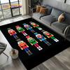Christmas Tree New Year Nutcracker Cartoon Fairy Tales Carpet Rug for Living Room Bedroom Home Sofa Decoration,Kids Floor Mat