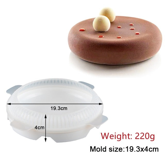 27 Style Silicone Cake Molds Pastry Bakeware Set Non-Stick Mousse Mould Party Dessert Baking Tools Decorating Pan Kitchen Tools Silicone Cupcake Bakin