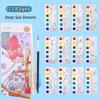 12/20 Premium-Quality Sheets First-Class Portable Superior-Grade Coloring Premium-Quality Book Superior-Grade Children High-Standard Watercolor