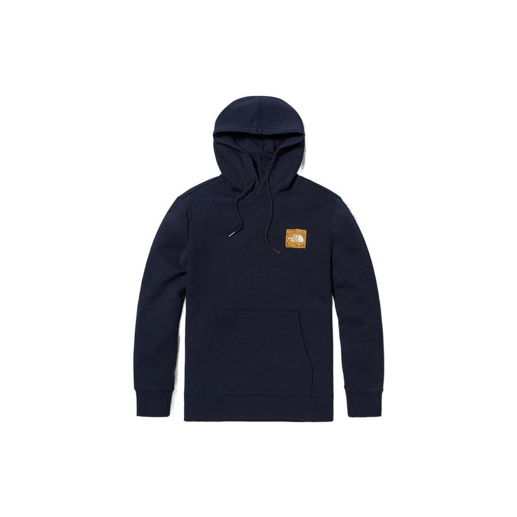 The North Face SS22 Logo Hoodie 'Navy' Men's NF0A5JZL-RG1