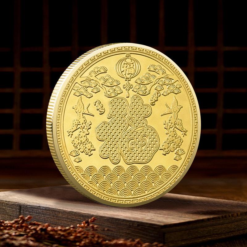 2026 New Year 40Mm Chinese Coins Lucky Animal Horse Collectible Coins Metal Collection Coin Souvenir Silver Gold Memory Medals