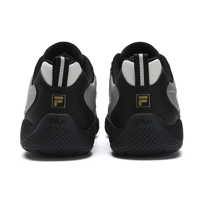 Fila Fountain Fashion Versatile Simple Personality Trendy Sports Shoes Men Sneakers Black Silver F12M531105FBL