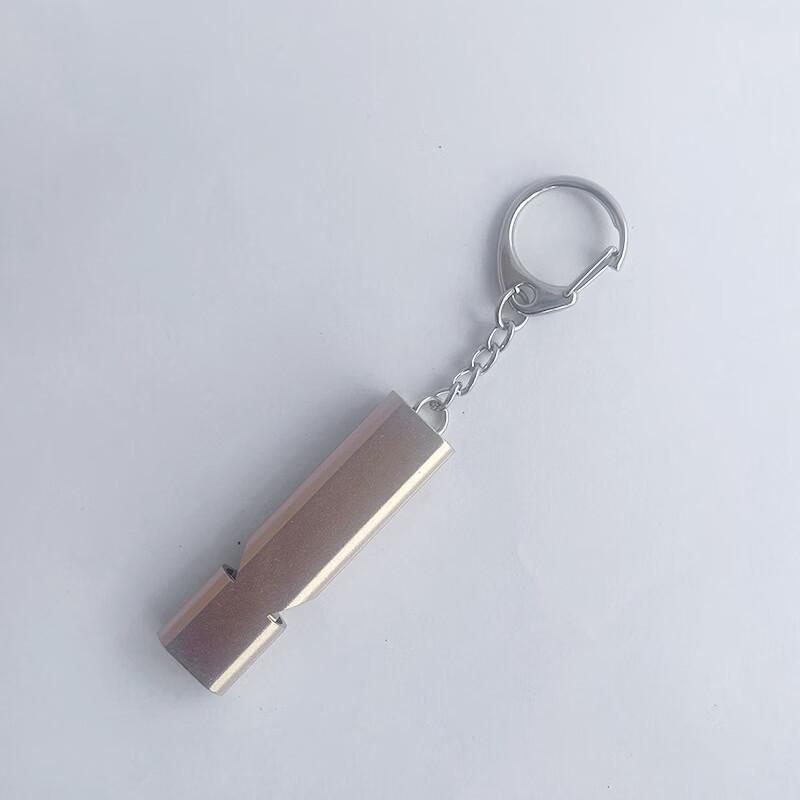 Brangdy Aluminum Alloy Double-Tube High-Frequency Outdoor Whistle