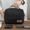Portable Waterproof Travel Electronic Organizer Storage Bag Case for USB Cable Charger Plug Small Accessories Gadget EVA Pouch
