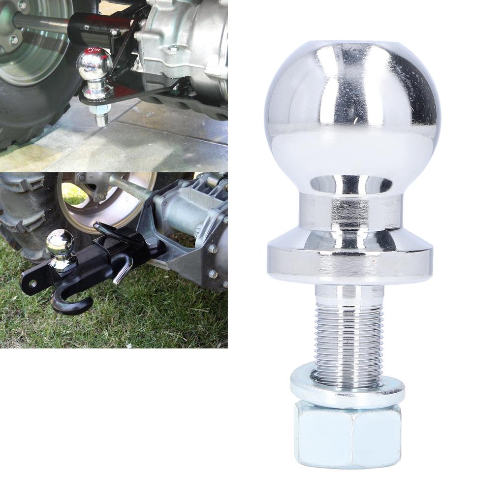 47,6 mm 1,87 Zoll Anhängerkuppel Anhängekupplung Verbinder 2000 lbs Geschmiedeter Stahl Massiv Universal für ATV