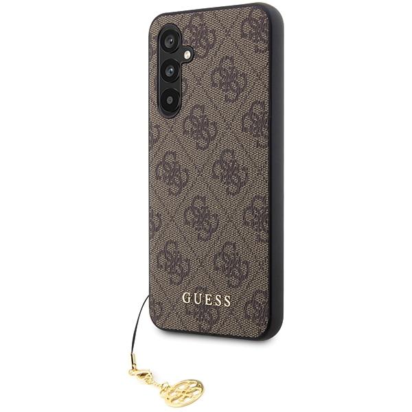 Guess Guhcs23Fegf4Gbr S23 Fe S711Brązowy/Brown Hardcase 4G Charms Collection