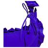 adidas Originals Ruffle Double Layer Ruffle Design Recycled Nylon Tote Bag Large Women Tote Bag Bright-Blue IA8914