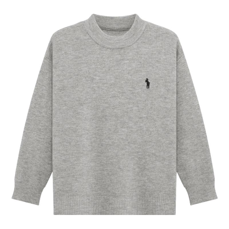Zuoxi Boys Round Neck Knit Sweater 130