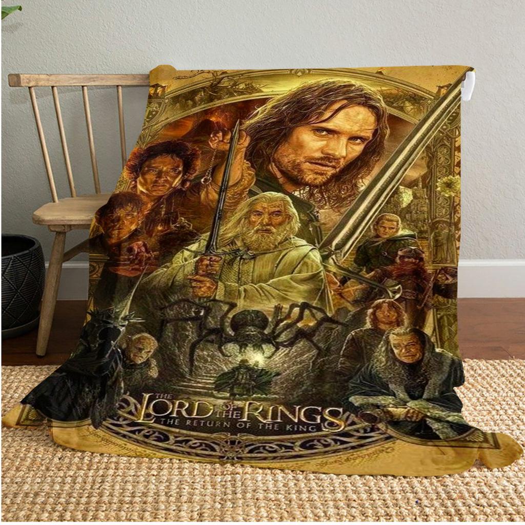 The Lord Of The Rings Throw Soft Comfortable All Seasons Blanket Perfect Gift Couch Office Nap Outdoor Travel Blanket