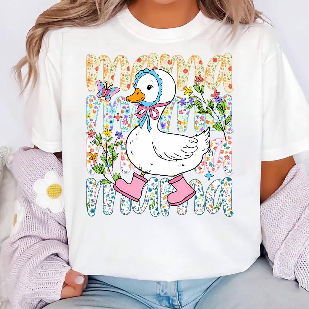 Mama Goose Funny Shirt, Silly Goose Mom Tee, Mothers Day Gift for Mom, Cute Mom Humor, Funny Mom Life
