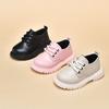 Fashion Girls Shoes Spring New British Style Kids Leather Shoe Anti Slip Child Performance Shoes Soft Soled Girl Casual Shoe