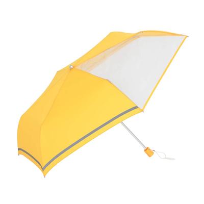 Katlanır 55cm x 6 Mini Şemsiye Önden Kolay Açılır ve Şeffaf Kız Çocuk Şemsiyesi ile, kaburgalar, Görünüm, Kapat, Pencere, Çocuklar, Erkek Çocuklar,