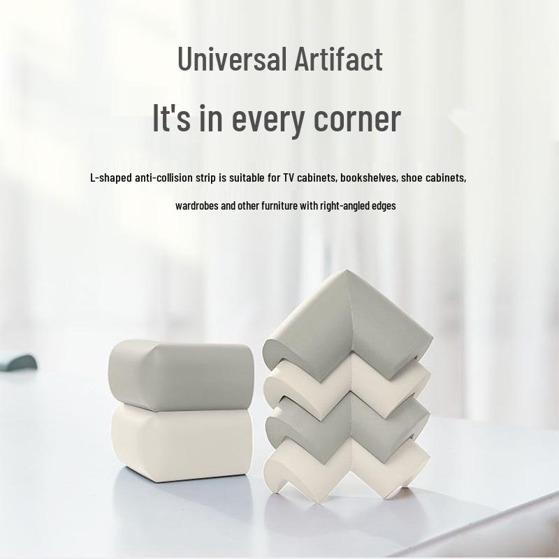 Soft Corner Protectors for Children's Furniture - Anti-Collision and Anti-Bump Safety Stickers for Babies