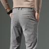 Autumn Winter Men's Corduroy Trousers Men Stretch Slim Fit Casual Pants Fashion Man Business Work Pants