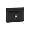 Burberry Lola Bag Gold Plated Exclusive Logo Design Quilted Lambskin Card Holder Women Bags Black 80623741