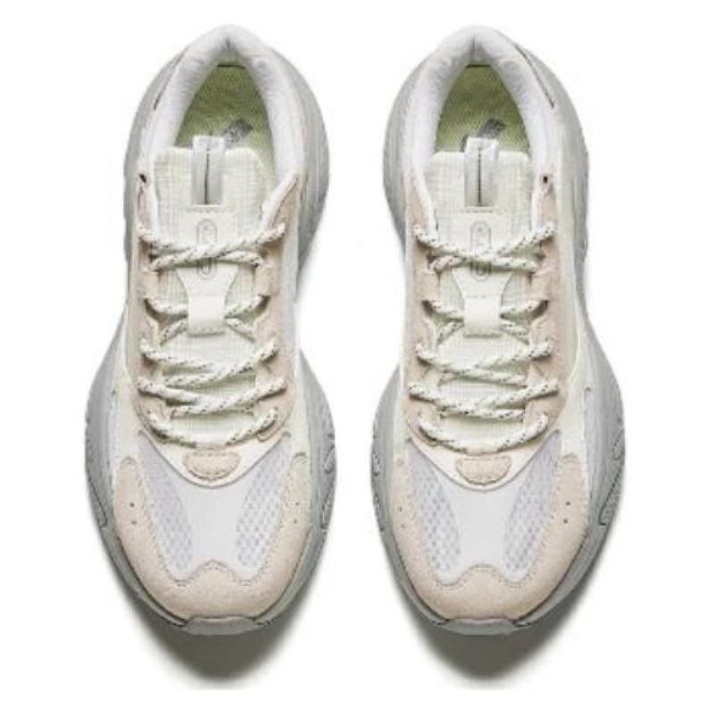 Anta Life Collection Cushioning Wear-Resistant Low-Top Casual Shoes Women's Gray White Brown Sneakers 122428853-3