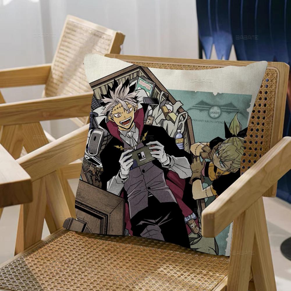 

Аниме Кайдзю № 8 Офисная подушка Наволочка Автомобильная наволочка 45X45СМ Наволочка для поясничной подушки Наволочка для диванной подушки 12x12Inch