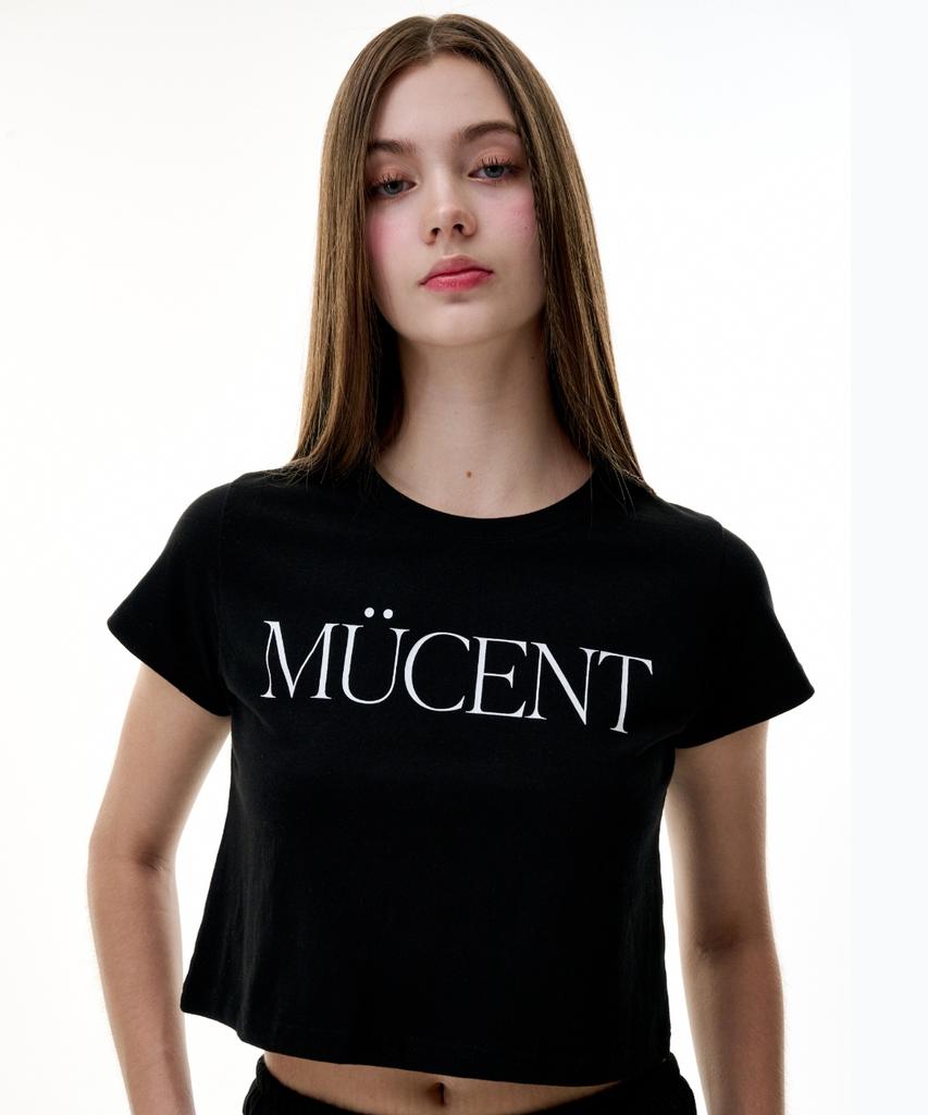 Mucent Lettering Short Sleeve T-Shirt (2 Colors)