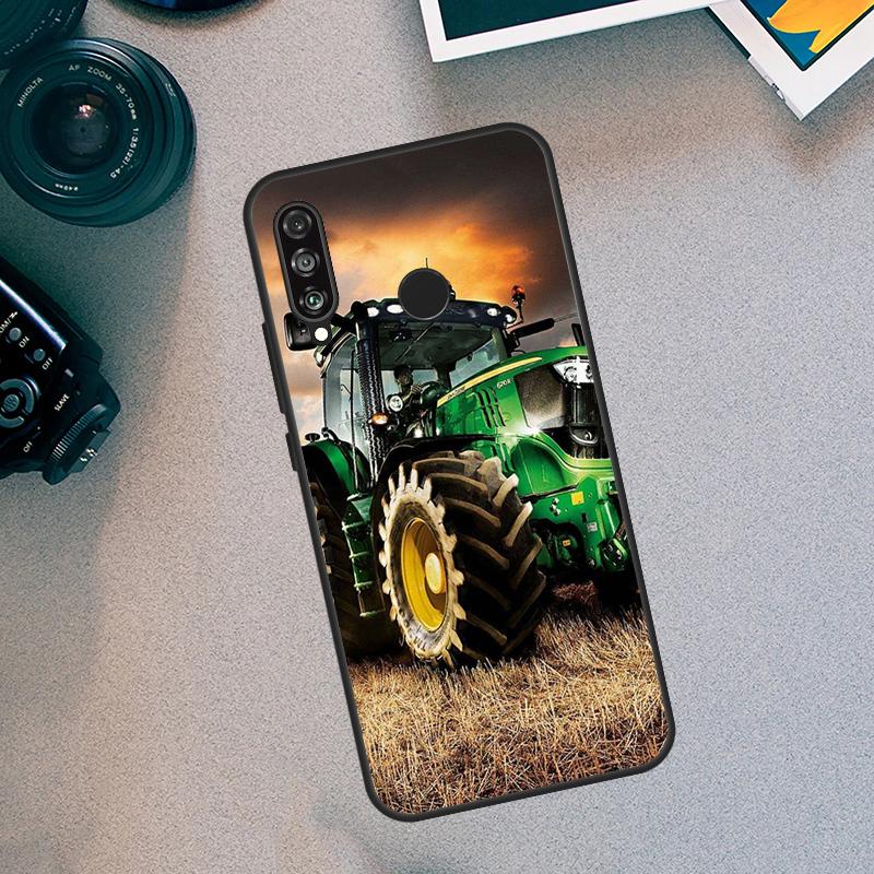 Farm Vehicle Tractor For Huawei Nova 12i 12s 11i 7i 8i Y73 Y70 Y90 Y60 Y72 Y61 Y91 9 10 SE P40 Lite P30 Pro Case