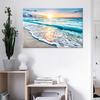 Beach Sunset Wall Art Posters Large Landscape Canvas Painting Print Nordic Wall Decoration Picture For Home Decor