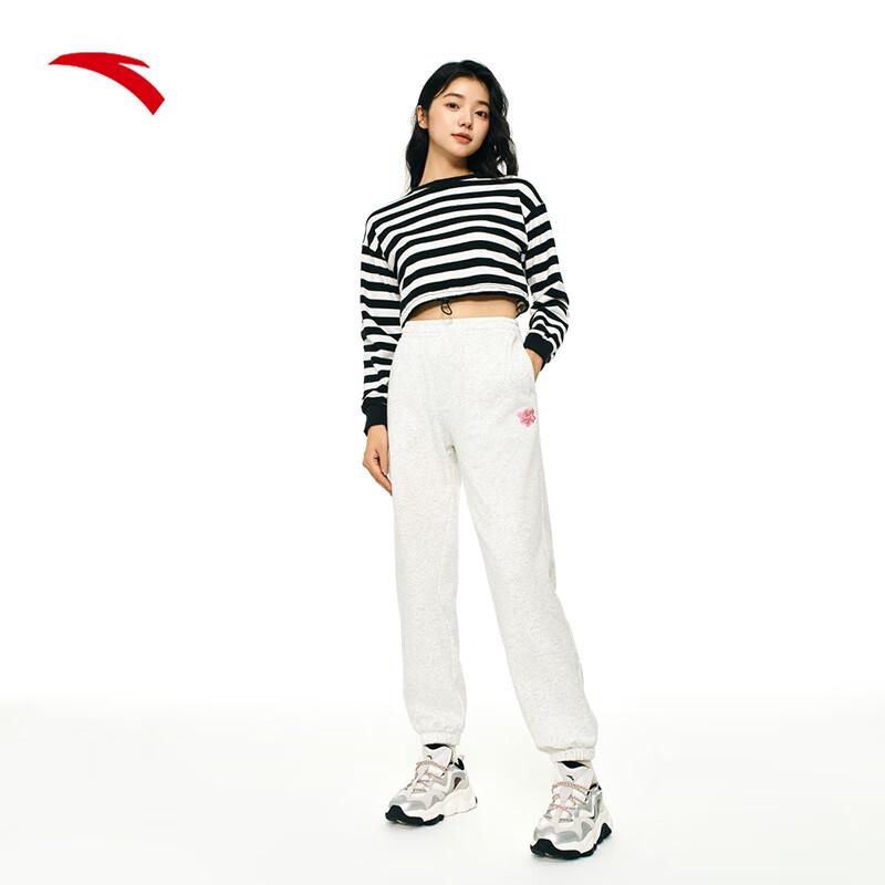 Anta Women's Fleece-Lined Jogger Sweatpants