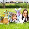 3d Carrot Windmill Rotating Colorful Sunflower Windmill Children's Toys Outdoor Decompression Toys