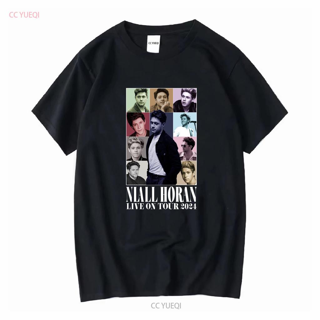 Niall Horan Live On Tour 2024 T-Shirt The Show Album Fan-Geschenk Merch Hello Lovers Lang- oder Kurzarm Vintage Leicht ausgewaschen