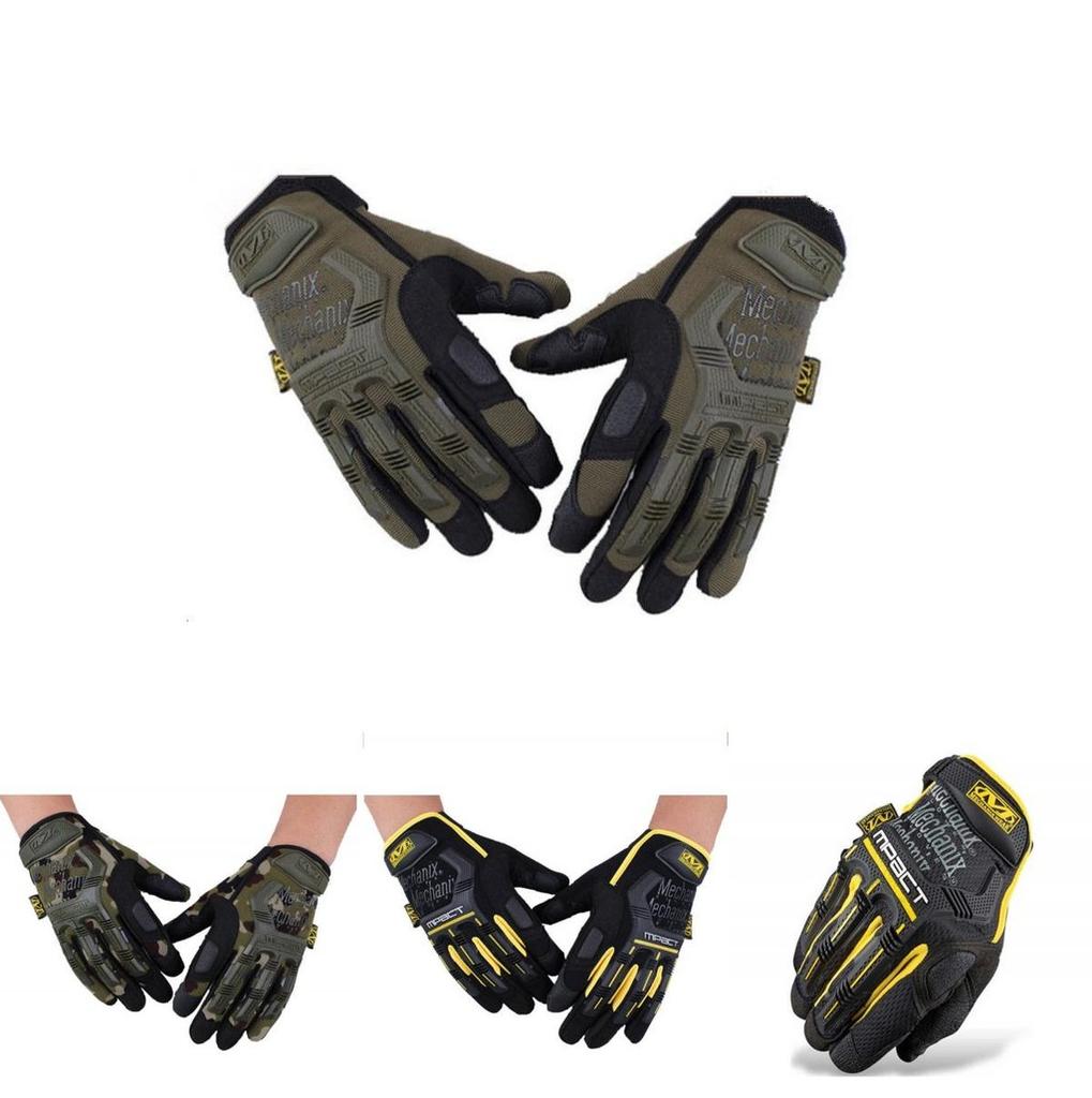 Tactical Gloves For Men Full Finger Training With Non-slip Grip For Motorcycle Riding Characters Included)