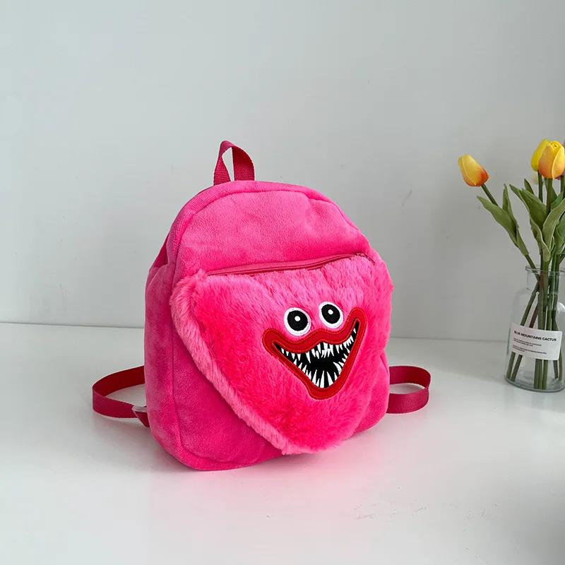 Spel Poppy Playtimes Serie Creativiteit Pluche Speelgoed Rugzak Schattig Cartoon Figuur Zacht Verfijnd Grote Capaciteit Rugzak