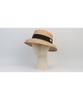 Yunibeosyeolkemiseuteuli Bau Bowl Beige Panama Hat Summer Fedora
