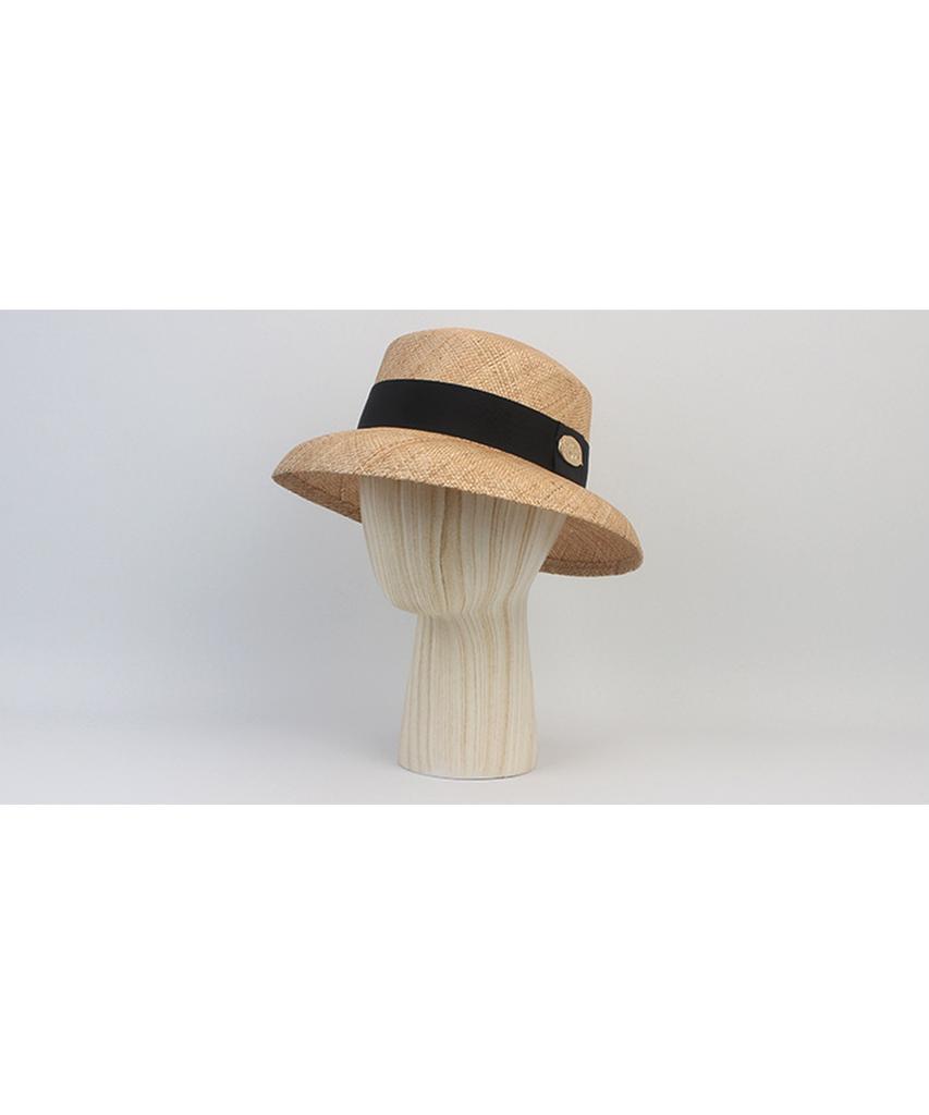 Yunibeosyeolkemiseuteuli Bau Bowl Beige Panama Hat Summer Fedora