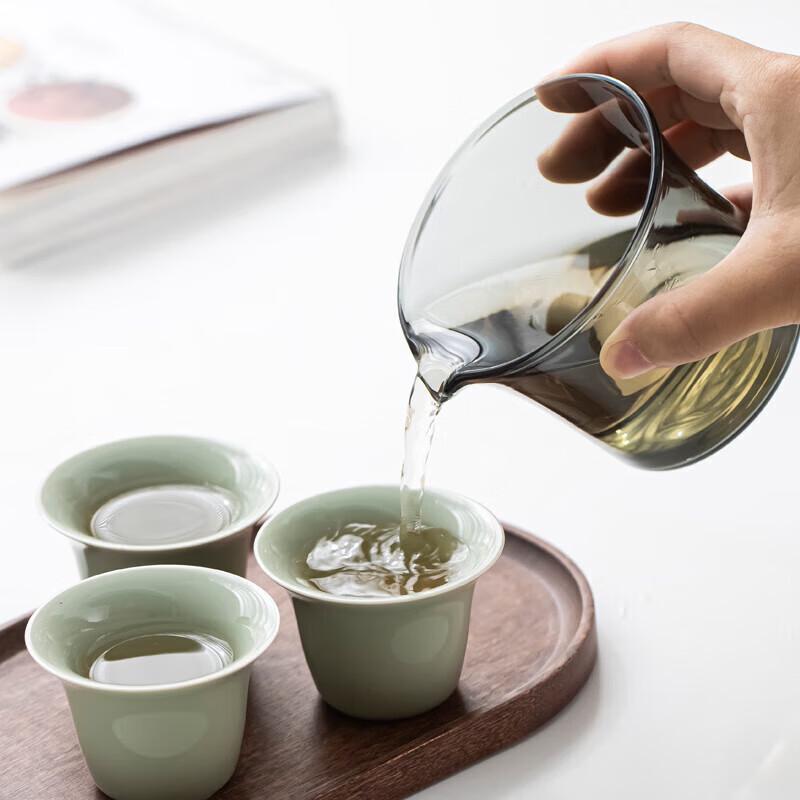 Hongyu Chujian 7-Piece Ceramic Travel Tea Set