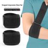 Elastic Sports Elbow Brace with Adjustable Straps - Compression Pad for Basketball, Badminton, and Fitness Protection