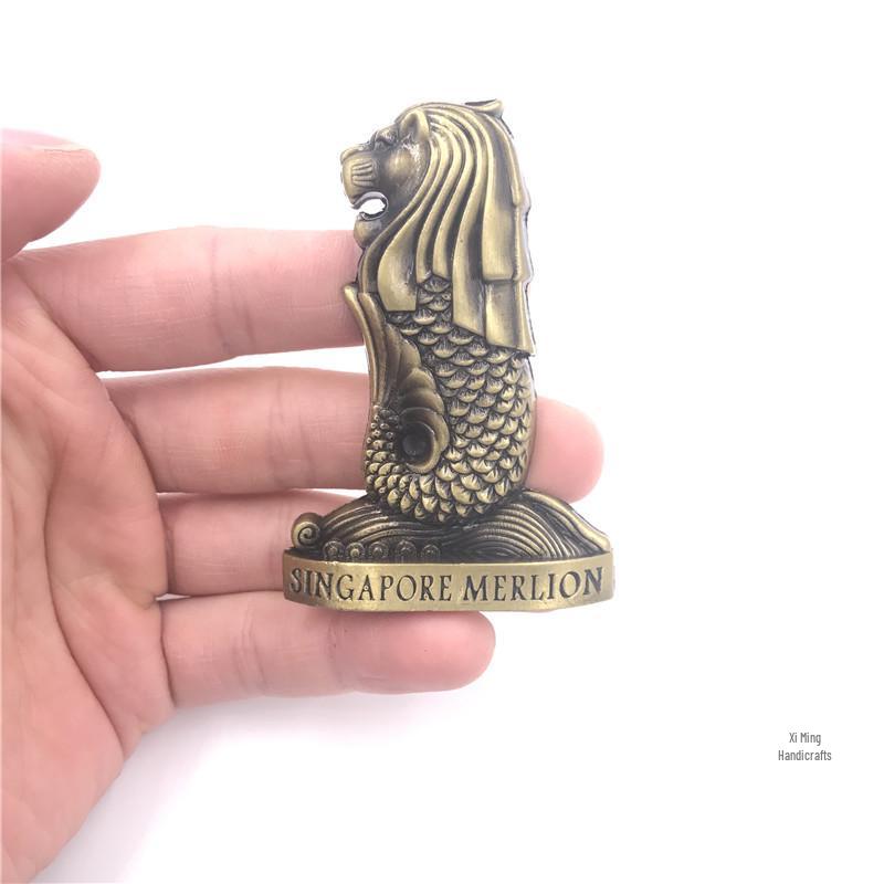 3D Metal Fridge Magnet: USA, England, Italy, Madrid, Dubai, Belgium, India, Israel - High-End Commemorative Collection
