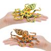 Realistic Blue Ringed Octopus Model For Kids Educational Marine Animal Display