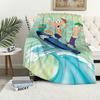 Cartoon P-Phineas and Ferb DSN Blanket Flannel Warm Comfort Soft Plush Blanket For Picnic Beds Sofas Homes And Bedrooms