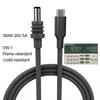 USB Type C to Barrels Power Cord for Mini Waterproof Charging Cable with PD100W Support