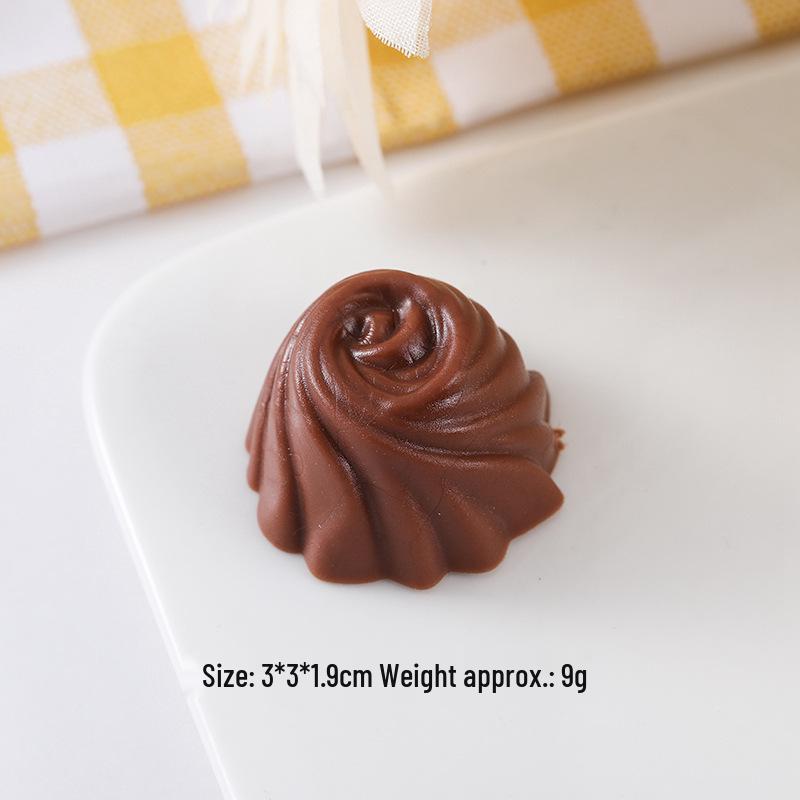 Dove Chocolate Fake Dessert Cake Display Prop for Photography