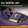 For Changan DEEPAL S07 2026 Car Central Control Lower Layer Storage Box Upgrade Double-layer Storage Box Organization Accessory