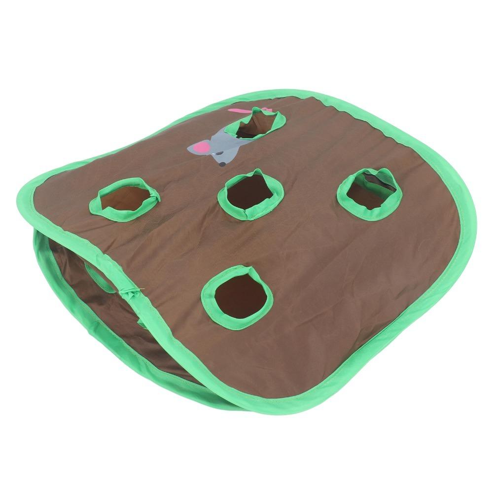 Bell Included Mouse Chasing Toy Collapsible Foldable Popup Cat Toy  Indoor Play