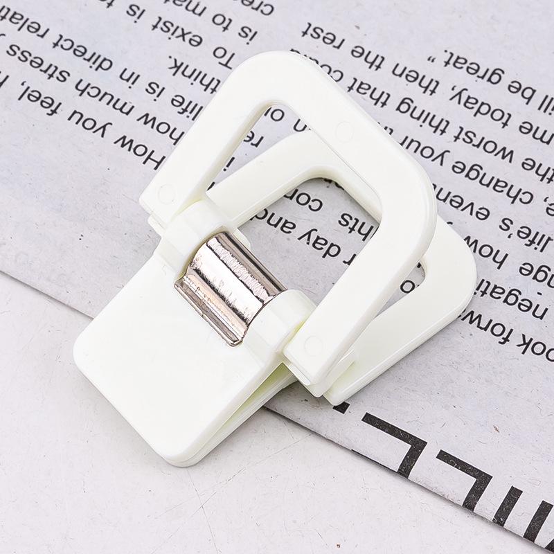 Зажимы для укорачивания низа брюк: Невидимая регулируемая противоскользящая пряжка для складывания и фиксации штанин светло-зеленый