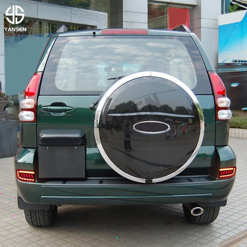 Bumper Reflector Lights For Toyota Land Cruiser Prado 2003-2009 Tail Brake Rear Light Fog Lamps Turn Lights