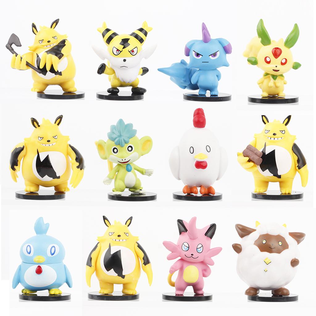 Doll Palworld Toys Model Action Figure Character Model Decor Collect 12 Pcs