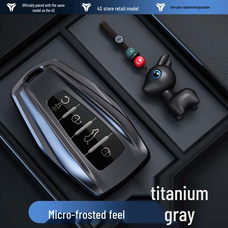 Compatible Car Key Case for Geely Models: Xingyue L, Xingrui, GS, Emgrand GL, Boyue, Panda, Bin Yue, Bin Rui, and Hao Yue