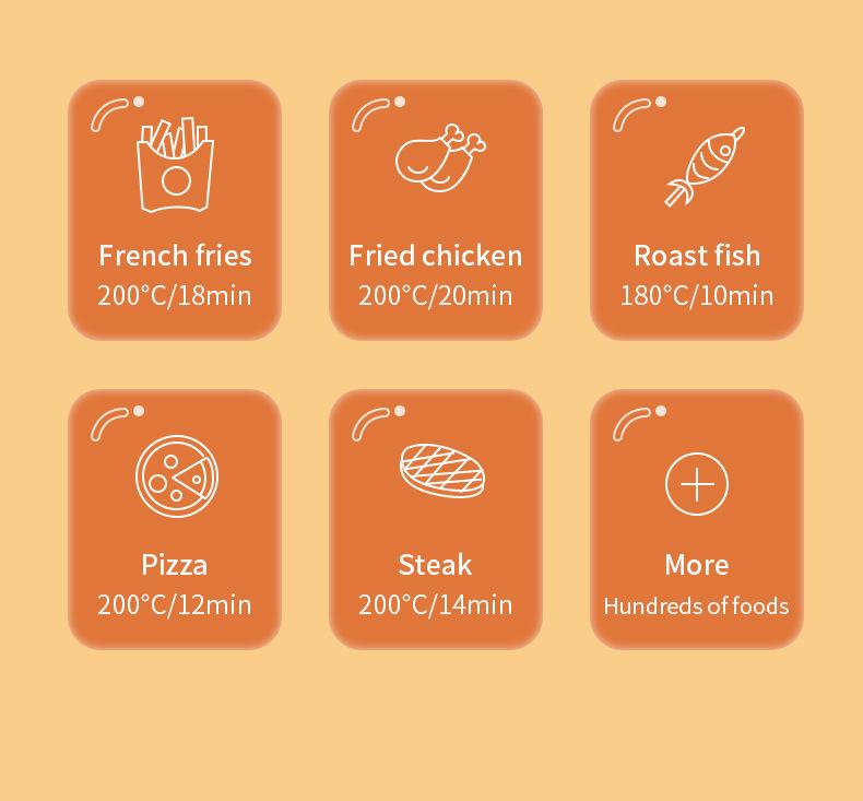 Smart Touch Multi-Function Air Fryer Oven - Large Capacity