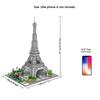 Knew Built 3 Größenwahl Paris Eiffelturm Mikro Mini Bausteine Spielzeug Frankreichs Stolz Sammlerstück Dekoration und Geschenk-Würdig