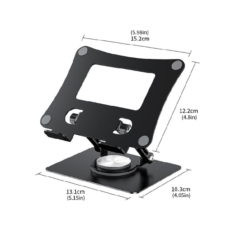 Portable Laptop Stand Foldable Support Base Notebook Stand Bracket 360 Degree Rotatable Laptop Computer Cooling Bracket