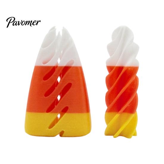 Relaxing Finger Motion Tool 3D Printed Fidget Toy with Animal/Witch Hat/Pumpkin/Corn Designs, Creative Spiral Toy, Spinner Sensory for Kids