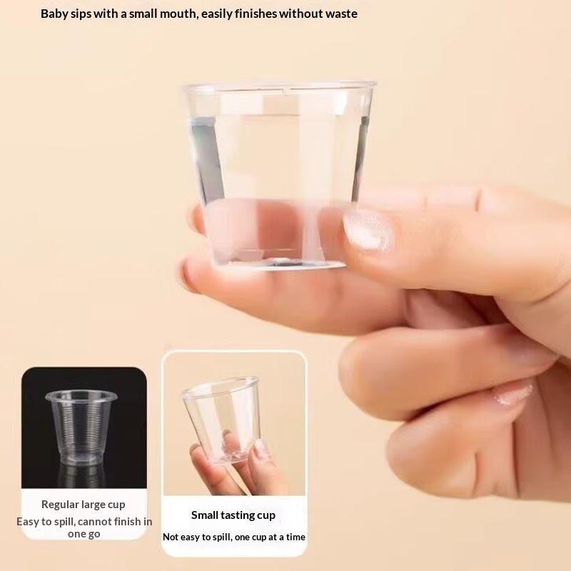 Mini 50Pcs Clear Plastic Tumblers 30ML Disposable Cups Versatile for Jelly and Party Occasions 50pcs