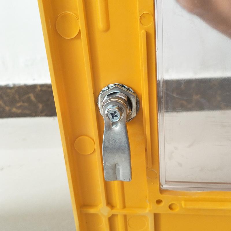 Scatola per Contatore a Gas ed Elettrico in Fibra di Vetro da Parete per Uso Interno/Esterno